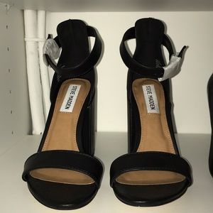 High-heel sandal with ankle strap